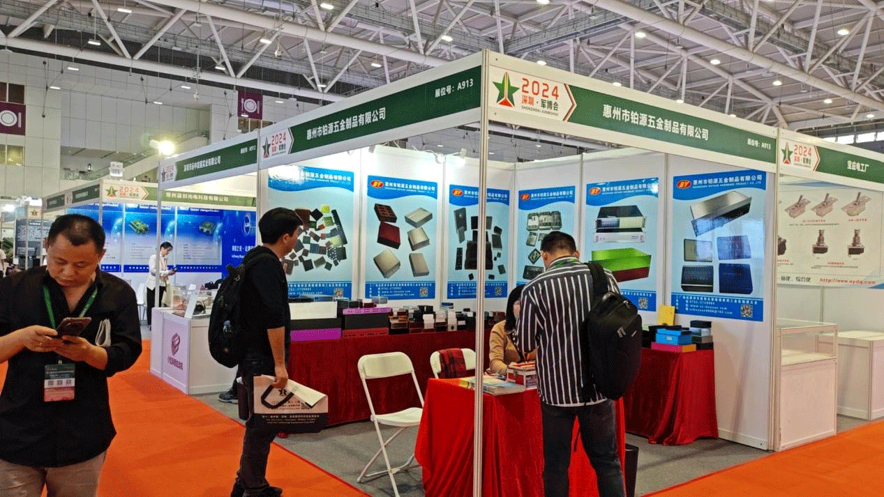 如期而至，鉑源五金在第12屆軍博會(huì)上大放異彩
